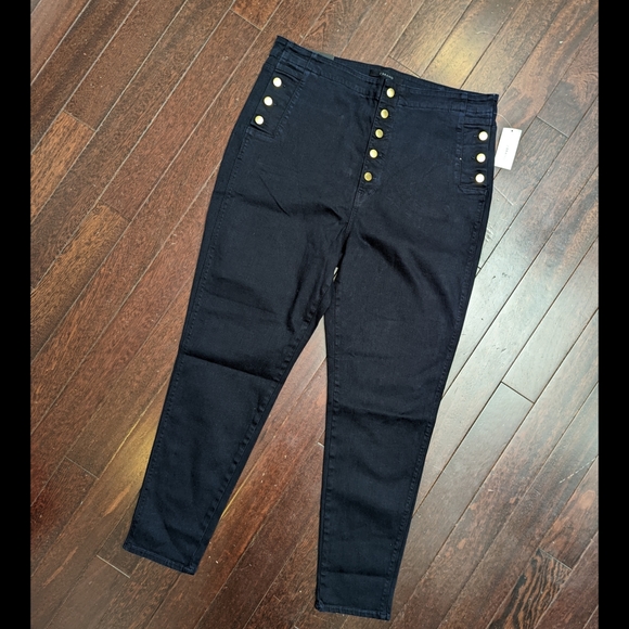 NWT J Brand Natasha High Rise Jeans in Penrose - Size 38 - Picture 7 of 12